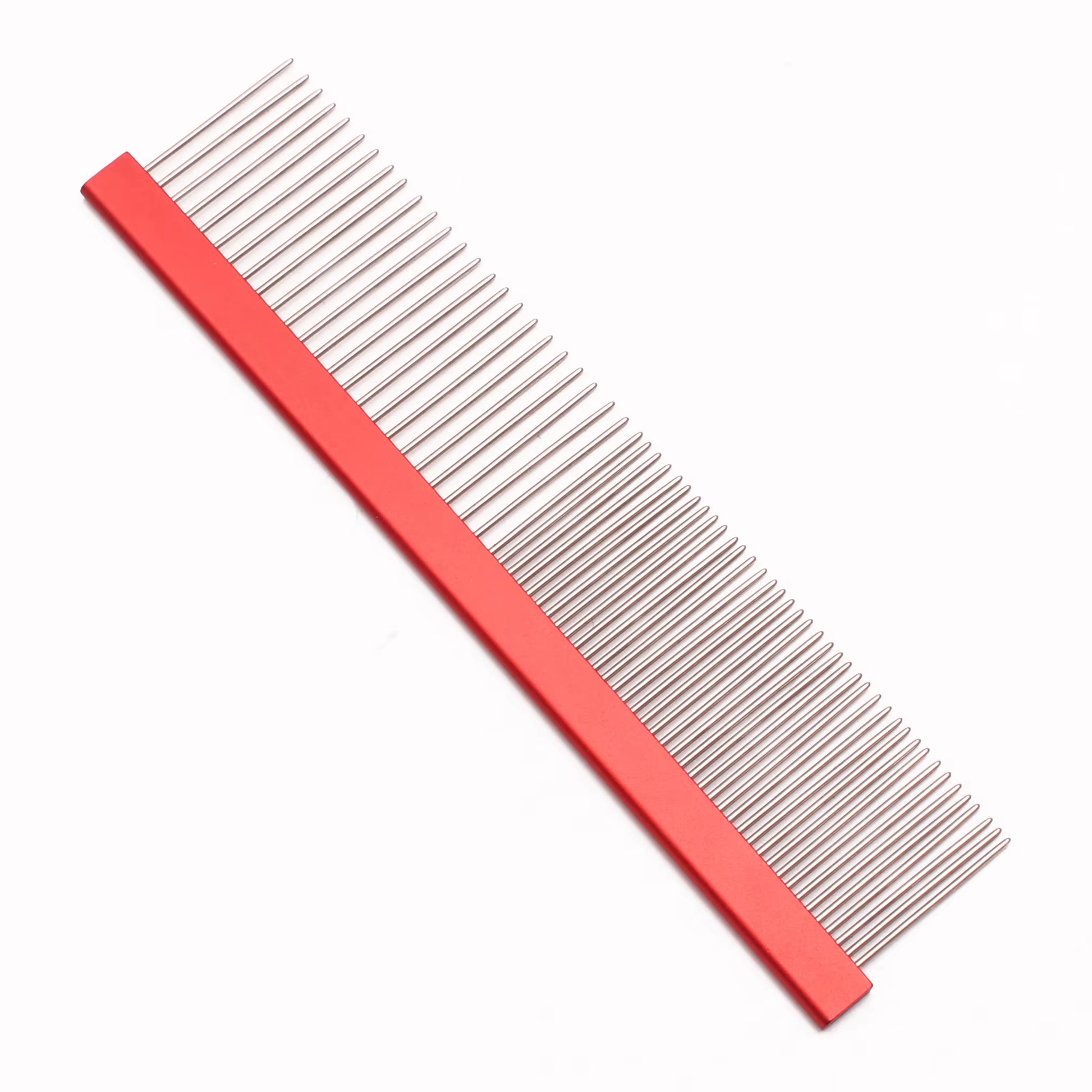 Pet Grooming Comb Aluminum Handle Pet Grooming Brush Dog Hair Care Cat Professional Grooming Brush Pet Combs Hairbrush 7901