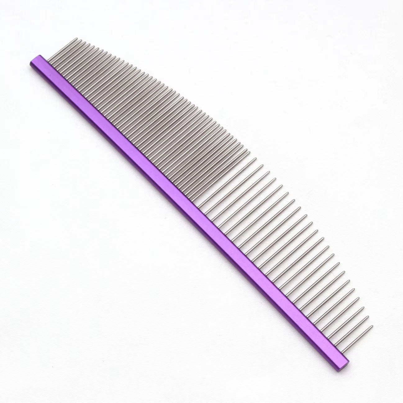 Pet Grooming Comb Aluminum Handle Pet Grooming Brush Dog Hair Care Cat Professional Grooming Brush Pet Combs Hairbrush 7901